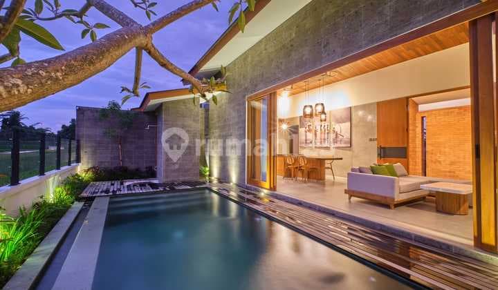 Rumah Villa Tropical Moderen Siap Huni Di Lingkungan Villa Ubud