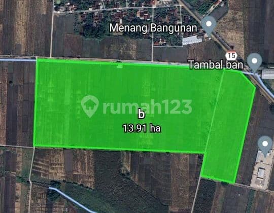 Lahan Area Sragen Dekat Pintu Tol