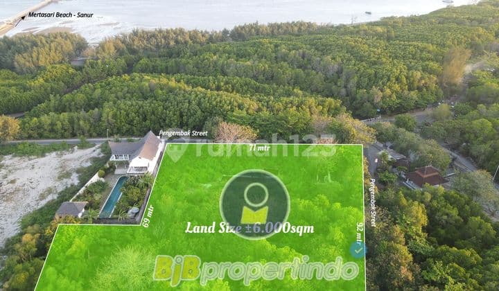Dijual Lokasi Tanah Premium Dikawasan Exclusive Pantai Mertasari Sanur