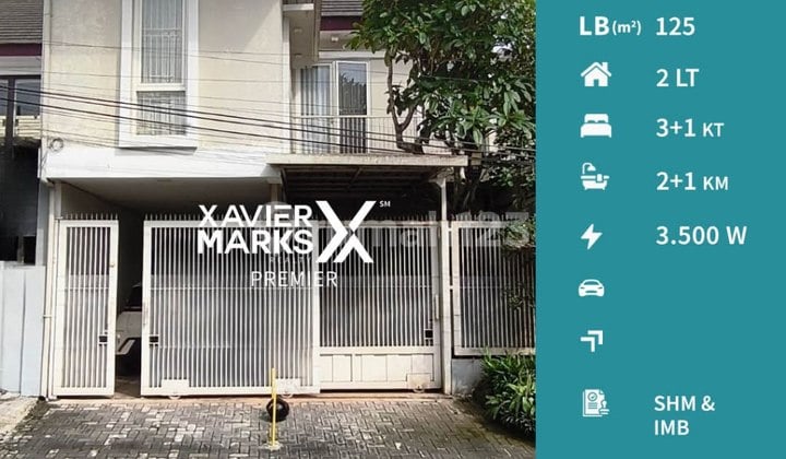 Harga Miring Dijual Rumah Minimalis 2 Lantai di Jl Bunga Bunga Malang