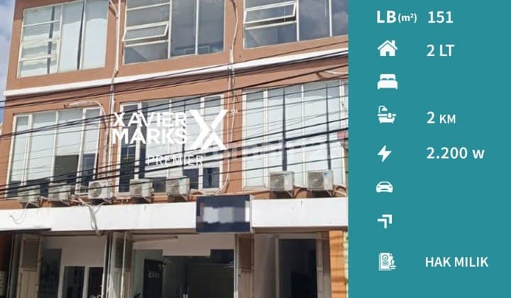 Disewakan Ruko 2 Lantai Semi Furnish Ready 3 Unit Jl Kaliurang Malang