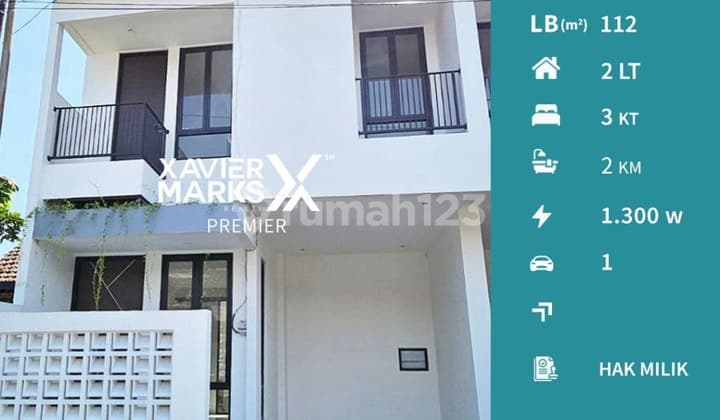 Termurah Dijual Rumah Modern di Cakalang Indah Blimbing Kota Malang