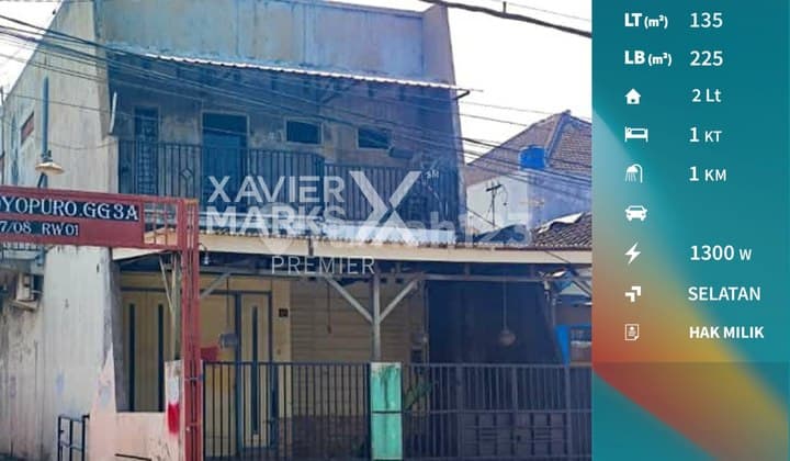 Termurah Ruko Jl Raya Madyopuro Malang Cocok Untuk Usaha