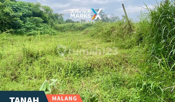 Harga Miring Dijual Tanah di Poros Karang Ampel Petung Sewu Dau Malang