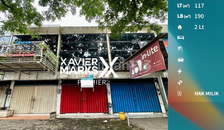 Dijual/Disewakan Ruko Strategis di Nol Jalan Tumenggung Suryo Malang