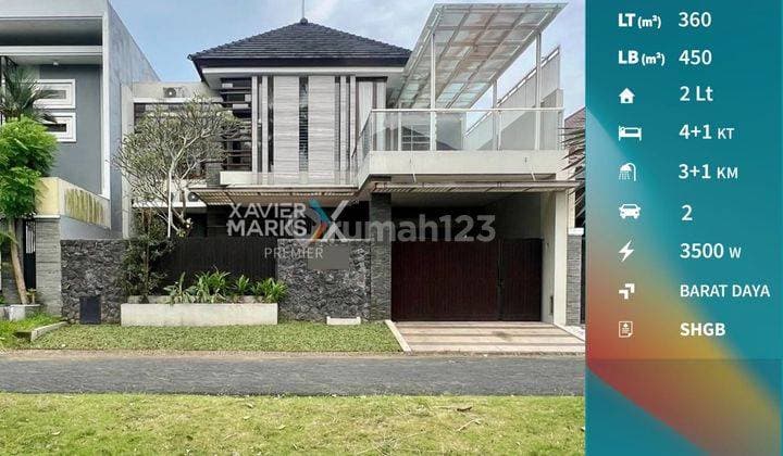 Dijual Cepat Rumah Modern Plus Kolam Renang di Boulevard Araya Malang