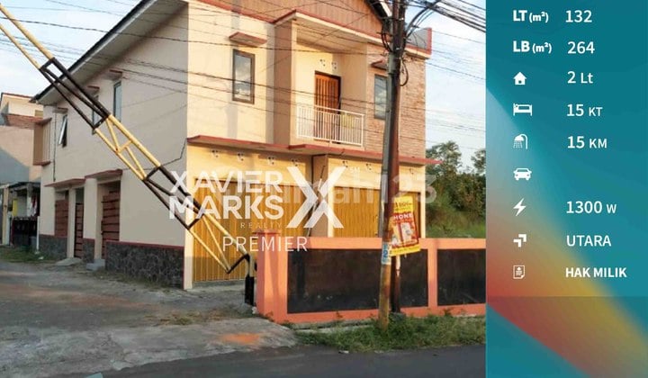 Rumah Kos di Simpang Gajayana Kota Malang Cocok untuk Kos