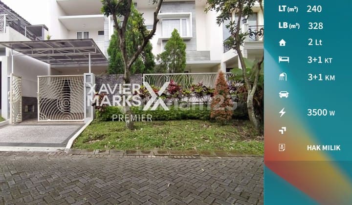 Rumah Mewah Terawat di Dago Golf New Indie Araya Malang