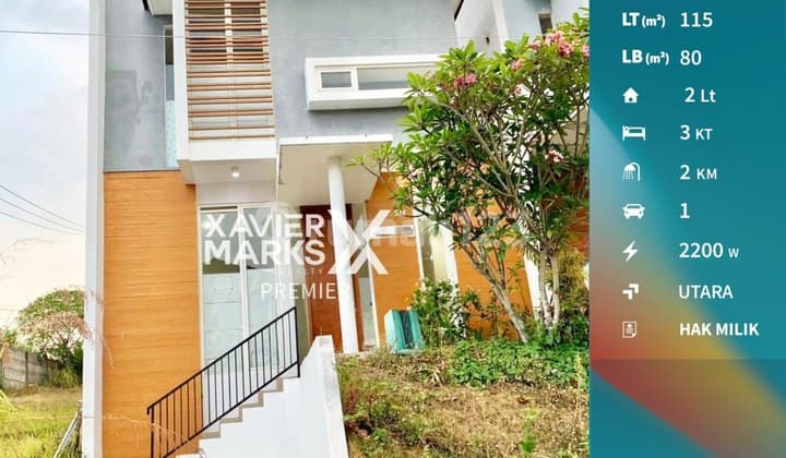 Rumah Modern di Bridgetown Tidar Malang Hunian Asri