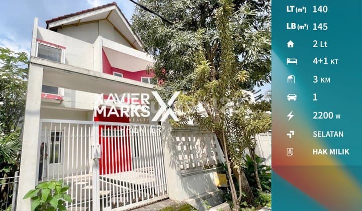 Properti Langka Rumah 2 Lantai di Dewandaru Malang Dekat Suhat