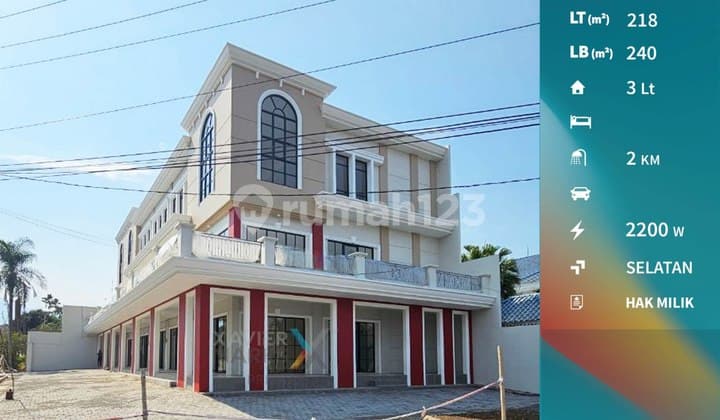 Ruko Baru di Puncak Tidar Malang Cocok Untuk Segala Usaha