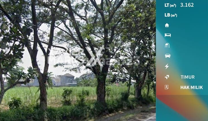 Tanah Kavling Siap Bangun Nol Jalan Raya Arjowinangun Malang