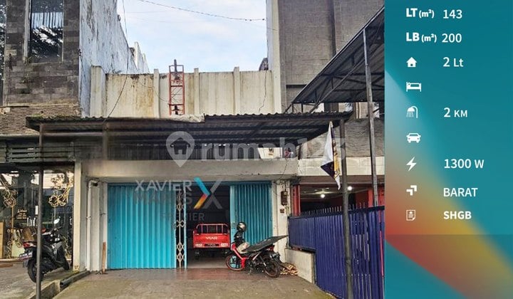 Ruang Usaha Siap Huni di Poros Jalan Letjen Sutoyo Kota Malang
