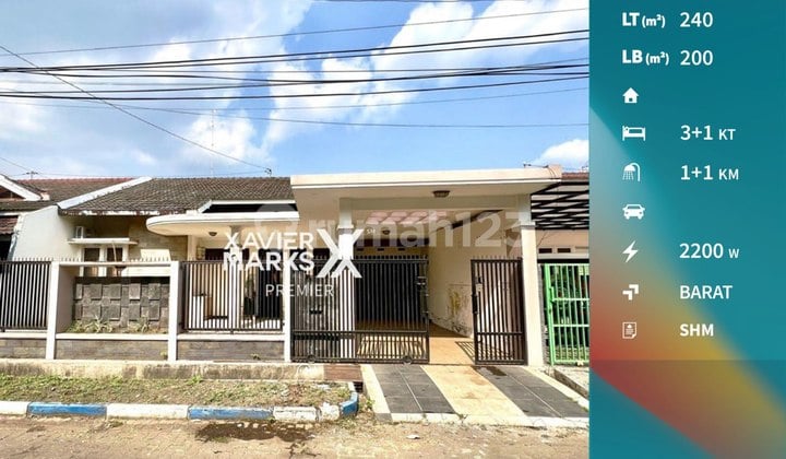 Properti Langka Rumah Minimalis di Pondok Blimbing Indah Araya Malang
