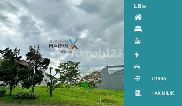 Unit Langka Dijual Tanah Luas di Main Road Villa Puncak Tidar Malang
