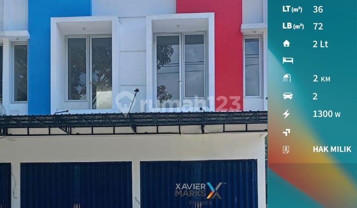 Ruko di Sulfat Kota Malang Cocok Untuk Segala Usaha