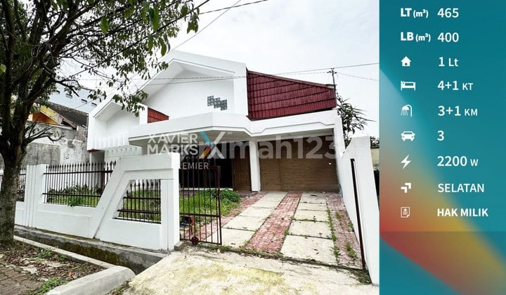 Dijual/Disewakan Rumah Super Luas Strategis di Burung Burung Malang