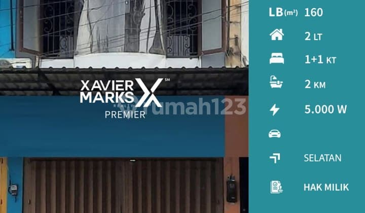 Super Murah Dijual Ruko 2 Lantai Strategis di Raya Tidar Kota Malang