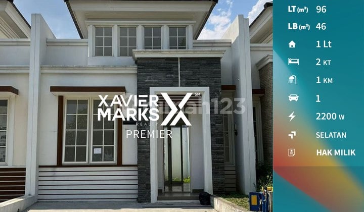 Dijual Rumah Baru Citra Garden Malang View Kota Malang