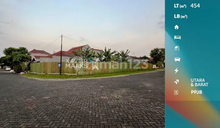 Properti Langka Tanah Kavling Hook di Pbi Araya,blimbing Malang