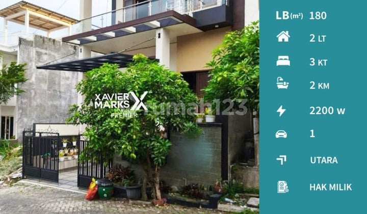 Dijual Villa Eksklusif Oro-Oro Ombo Selangkah dari Jatim Park 2 Batu
