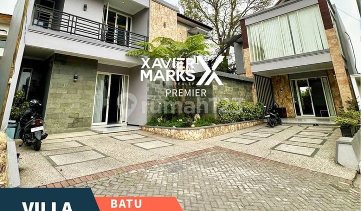 Properti Langka Villa Batu Kusuma Full Furnish Modern di Kota Batu