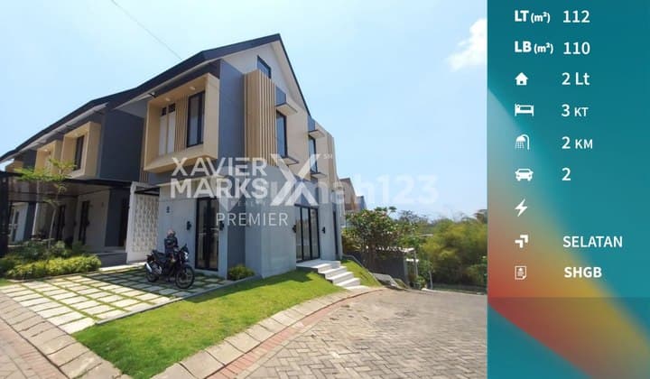 Rumah Hook Modern The Oz Residence Malang