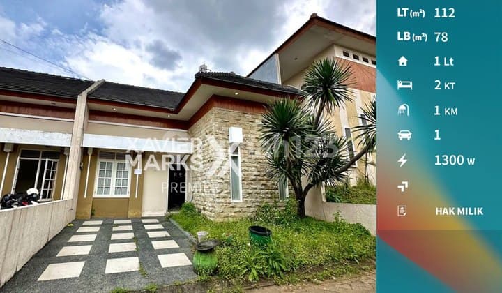 Dijual Rumah Semi Furnish di Villa Kusuma Pesanggrahan Batu