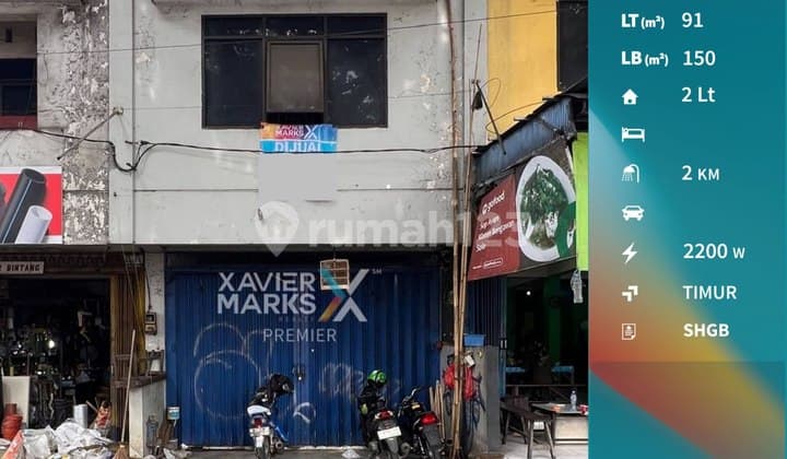 Ruko 2 Lantai di Poros Jalan Tumenggung Suryo Blimbing Malang