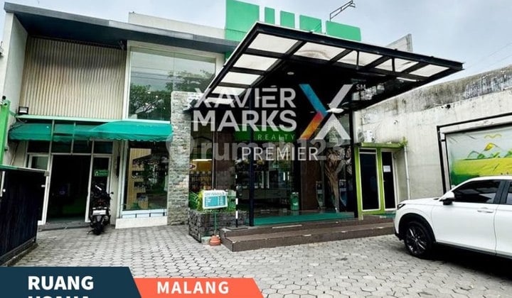 Jarang Ada! Dijual Rumah Usaha Komersial di Jalan Poros Soekarno Hatta Malang