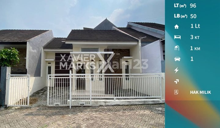 Murah Rumah Siap Huni di Sukun Tengah Kota Malang