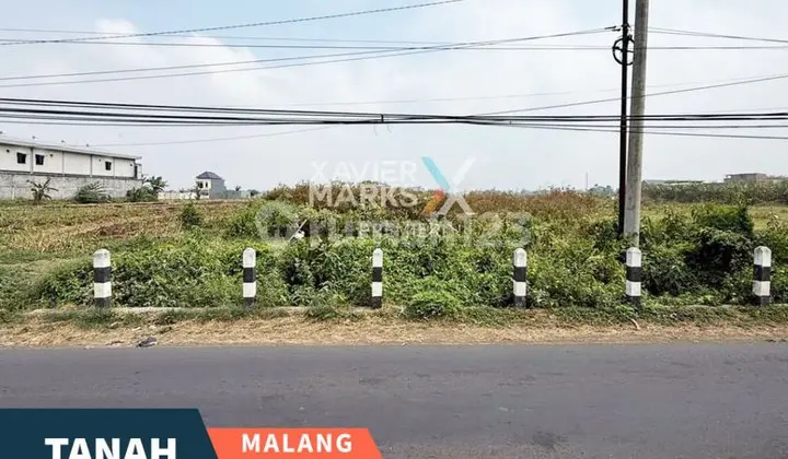 Dijual Tanah Lokasi Nol Jalan Raya Asrikaton Pakis Malang