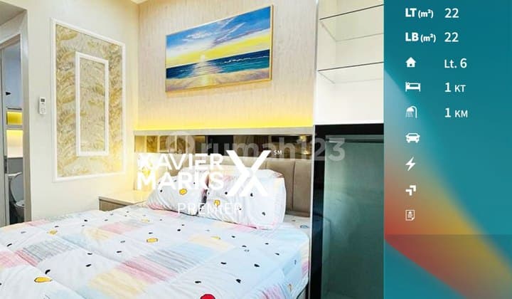 Apartment Begawan Type Studio Ful Furnish Tlogomas Malang