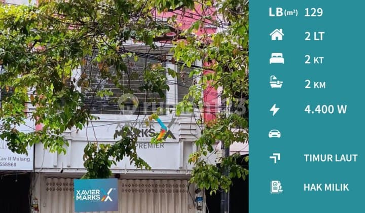 Disewakan Ruko di Galunggung Malang Cocok untuk Segala Usaha