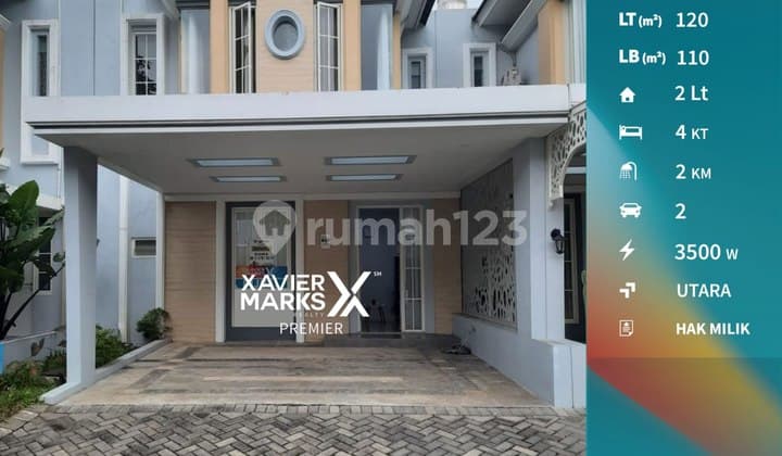 Dijual Murah Rumah Full Furnished di Green Orchid Suhat Kota Malang