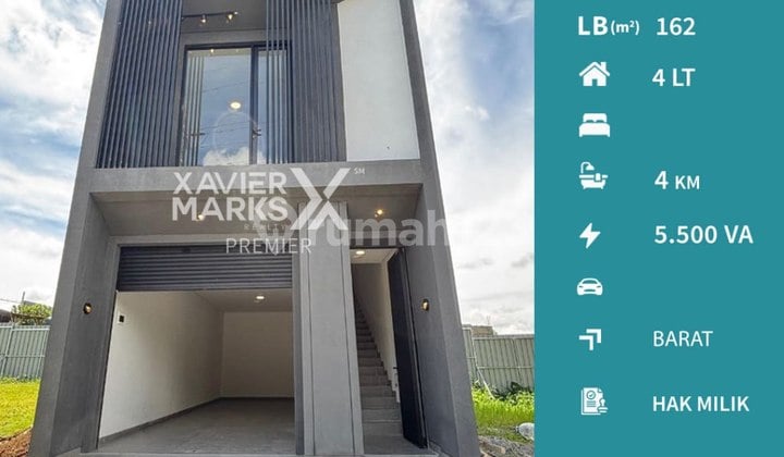 Rare Unit for Rent: Strategic 4-Story Shop House in Begawan, Tlogomas, Malang