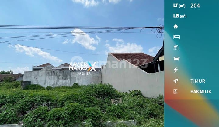 Tanah Cocok Kost Dekat Ub , Raya Suhat di Jl Bunga Bunga Malang