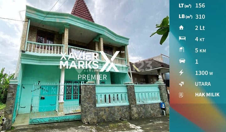 Super Murah Rumah 2 Lantai di Sebelah Gor Ken Arok Buring Malang