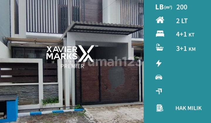 Harga Miring Dijual Rumah Semi Furnish di Candi Mendut Malang