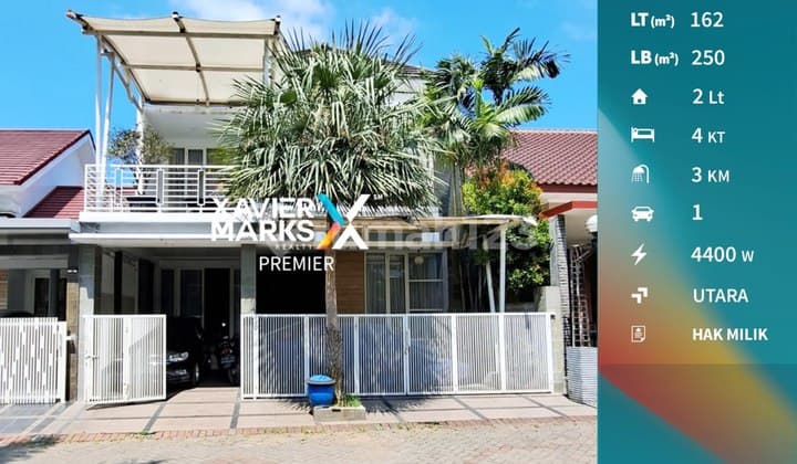 Butuh Cepat Laku Rumah 2 Lantai Bonus Perabotan Permata Jingga Malang