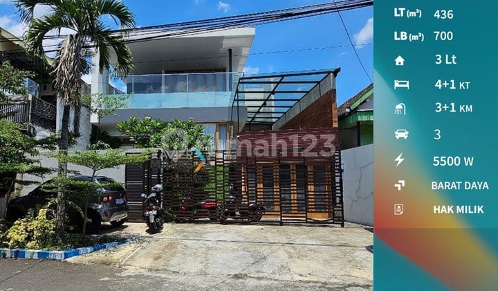 Rumah Modern Premium di Jaksa Agung Suprapto Klojen Malang