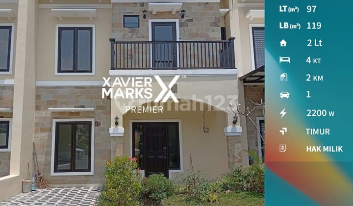 Super Murah Dijual Rumah Baru Tengah Kota di Jl Batubara Kota Malang