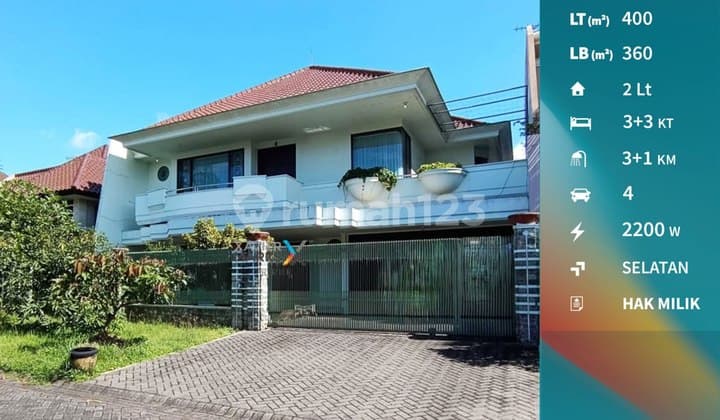 Dijual Rumah Mewah Terawat di Araya Boulevard Blimbing Malang