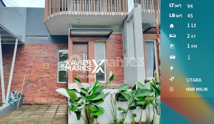 Paling Murah Rumah Modern di The Oz Tidar Malang Cuma 700 Jutaan