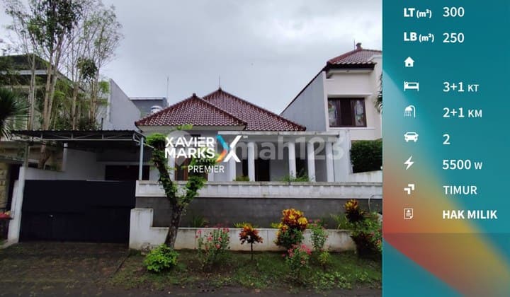 Well-Maintained Minimalist House in Graha Golf Araya Malang