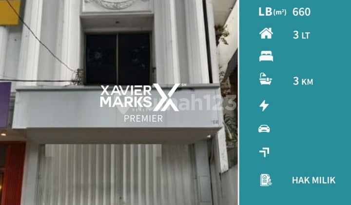 Disewakan Murah Ruko Strategis di Jl Letjend S Parman Blimbing Malang