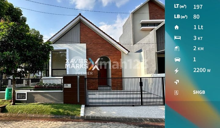 Termurah Dijual Rumah Hook Modern di Austinville, Dieng Malang