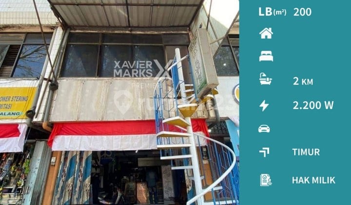 Super Murah Disewakan Ruko Strategis Jalan Sulawesi, Klojen, Malang