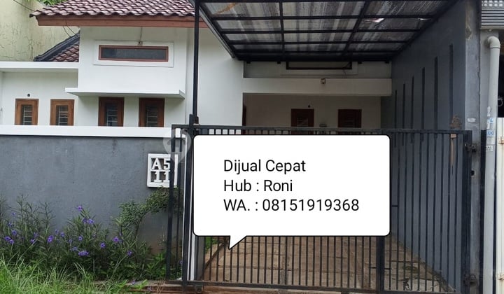 Rumah Siap Huni Dimahkota Simprug Ciledug