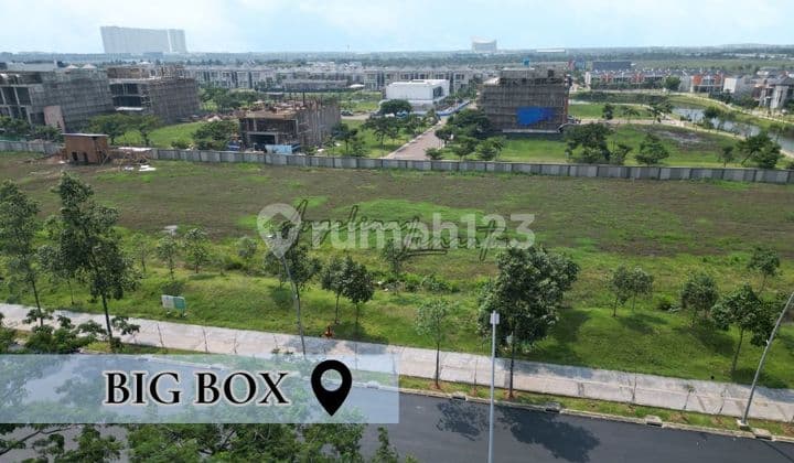 Peluang Invest, Kavling Komersil Big Box 1.561m2 Dekat Toll Pik2